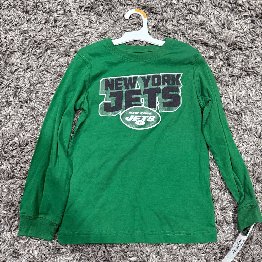BRAND NEW - Kids New York Jets Long Sleeve -6/7